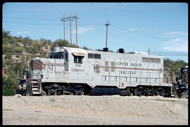 Copper Basin Railway engine #208.